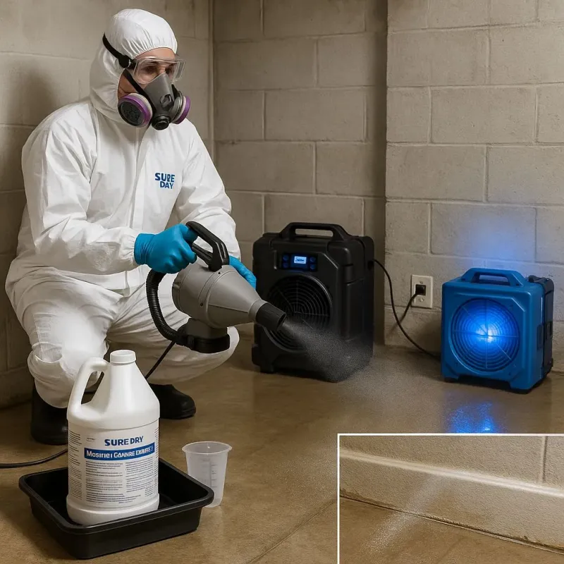 Sanitization and Odor Removal process in Hayward, WI