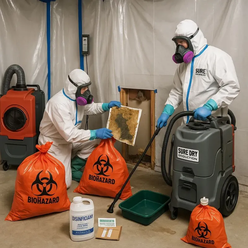 Contaminated Water Handling Protocols process in Hayward, WI